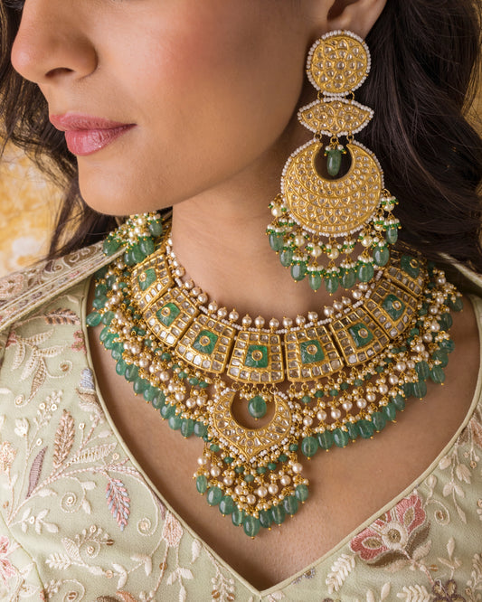 Nizam Polki Necklace Set